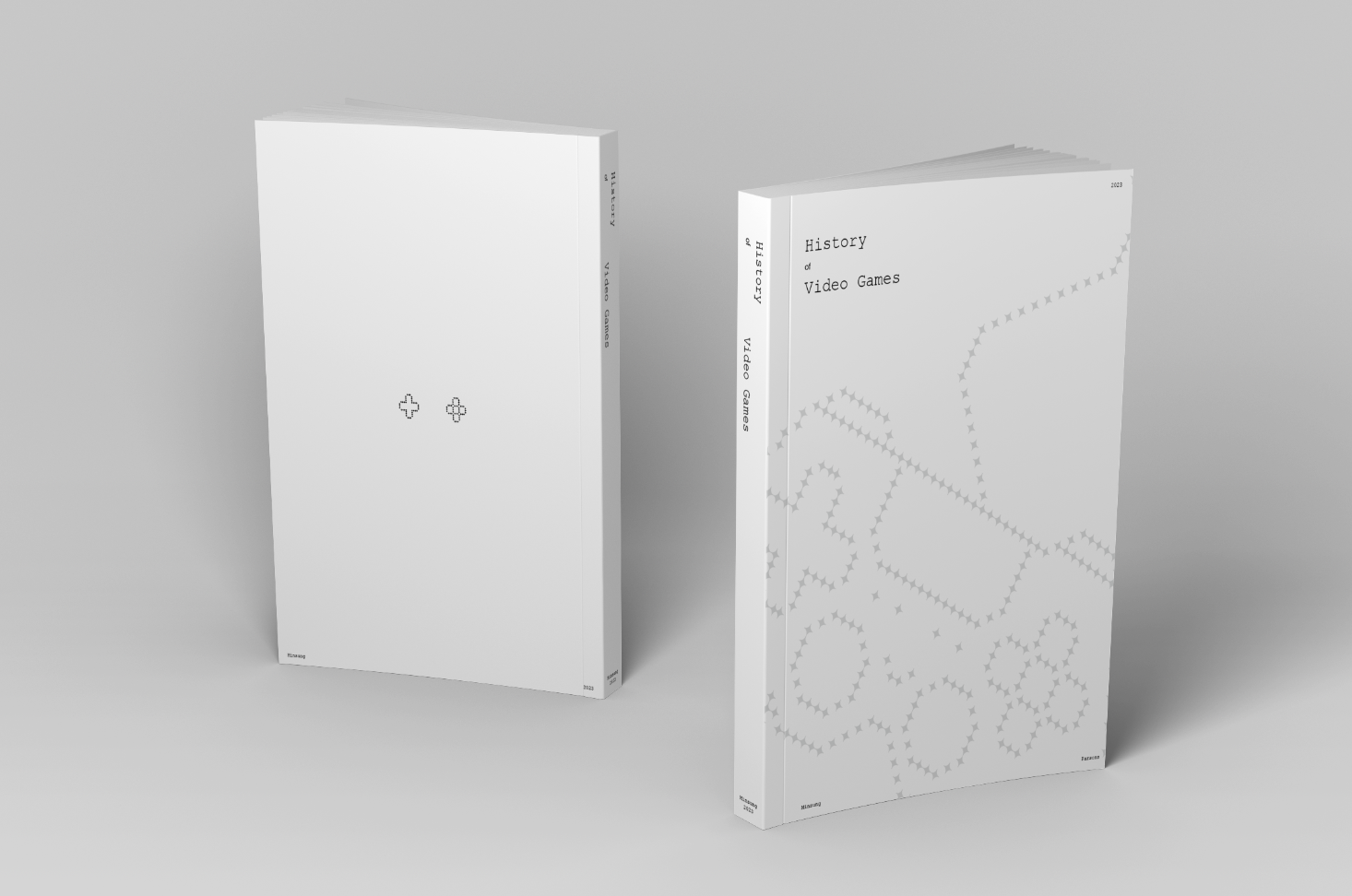 History of Video Games editorial book design