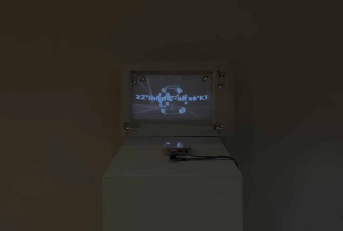 zZ’ihň dd’-ah sé’Ki collaborative video art installation